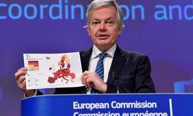 Covid, per l'UE in Italia zone ad alto rischio, nasce il 'rosso scuro'. Fortemente scoraggiati i viaggi