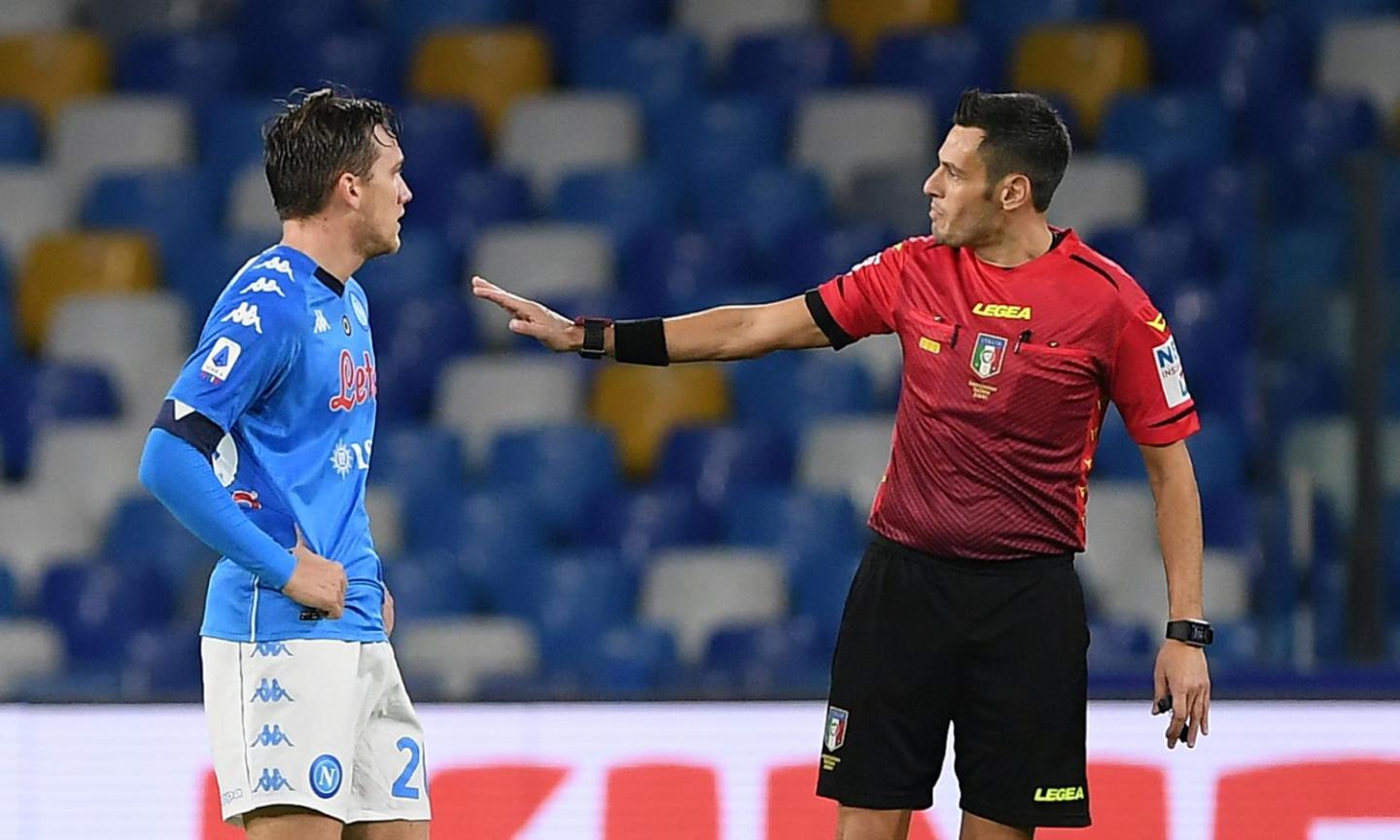 Arbitri recuperi Serie A: Mariani per Juve-Napoli, Inter-Sassuolo a Irrati