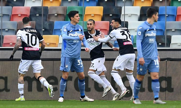 Udinese-Atalanta finisce 1-1: Gasperini aggancia la Juve. La classifica aggiornata della Serie A