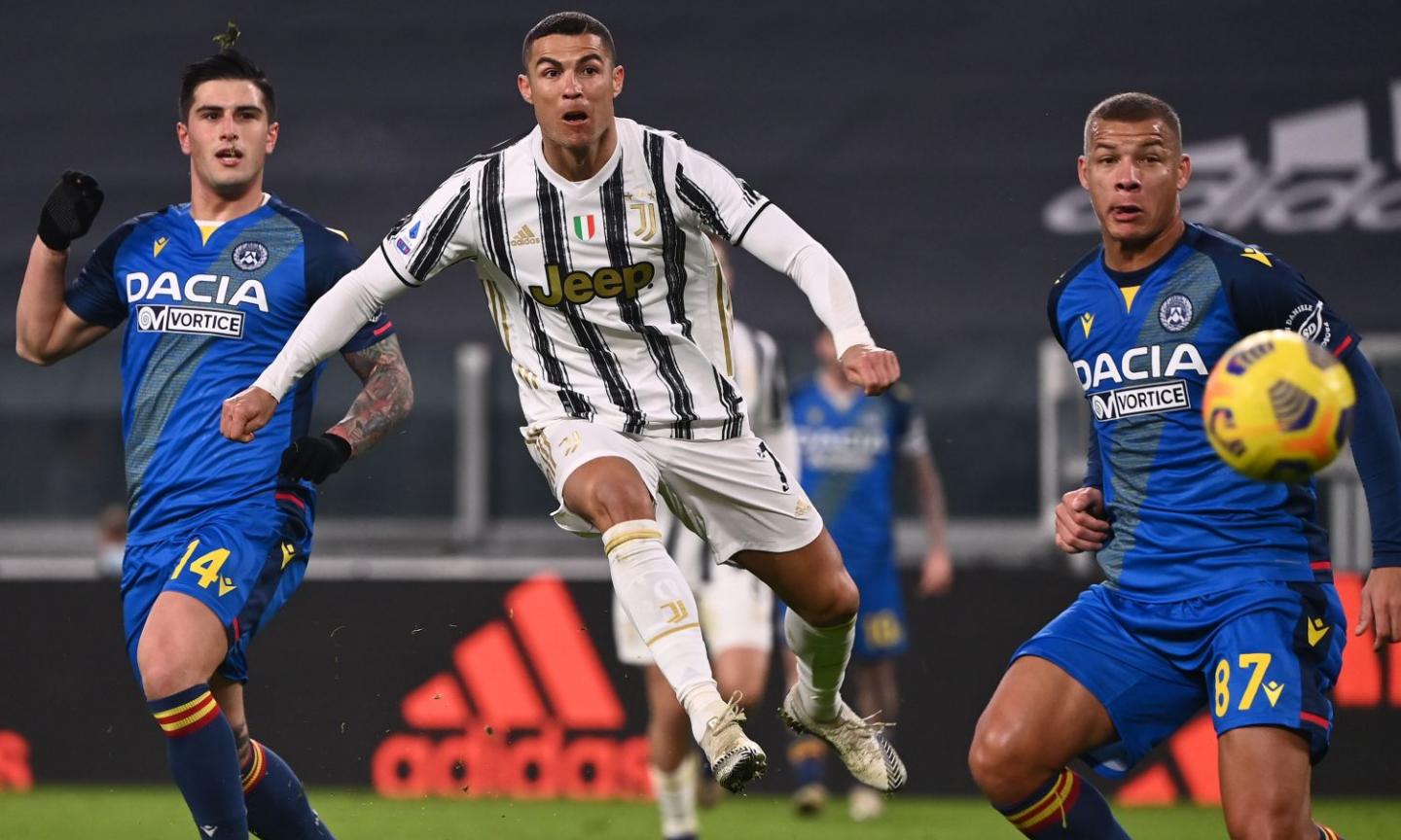 Ronaldo fa 758 e supera Pelé, ma non solo: i gol all'Udinese valgono altri due record