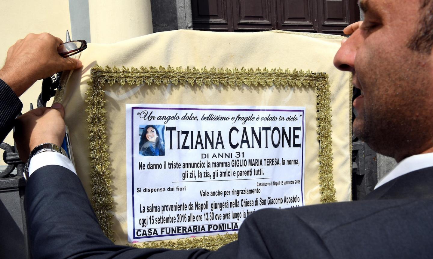 Morte Tiziana Cantone: la Procura di Napoli indaga anche per omicidio