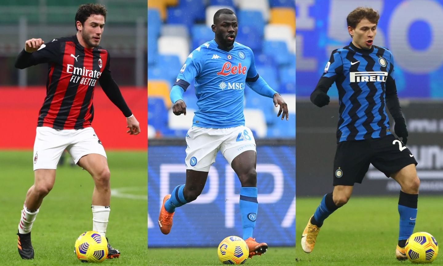 I top della Serie A: Calabria all'altezza di Hakimi, Koulibaly pronto per la Juve. Nessuno come Barella