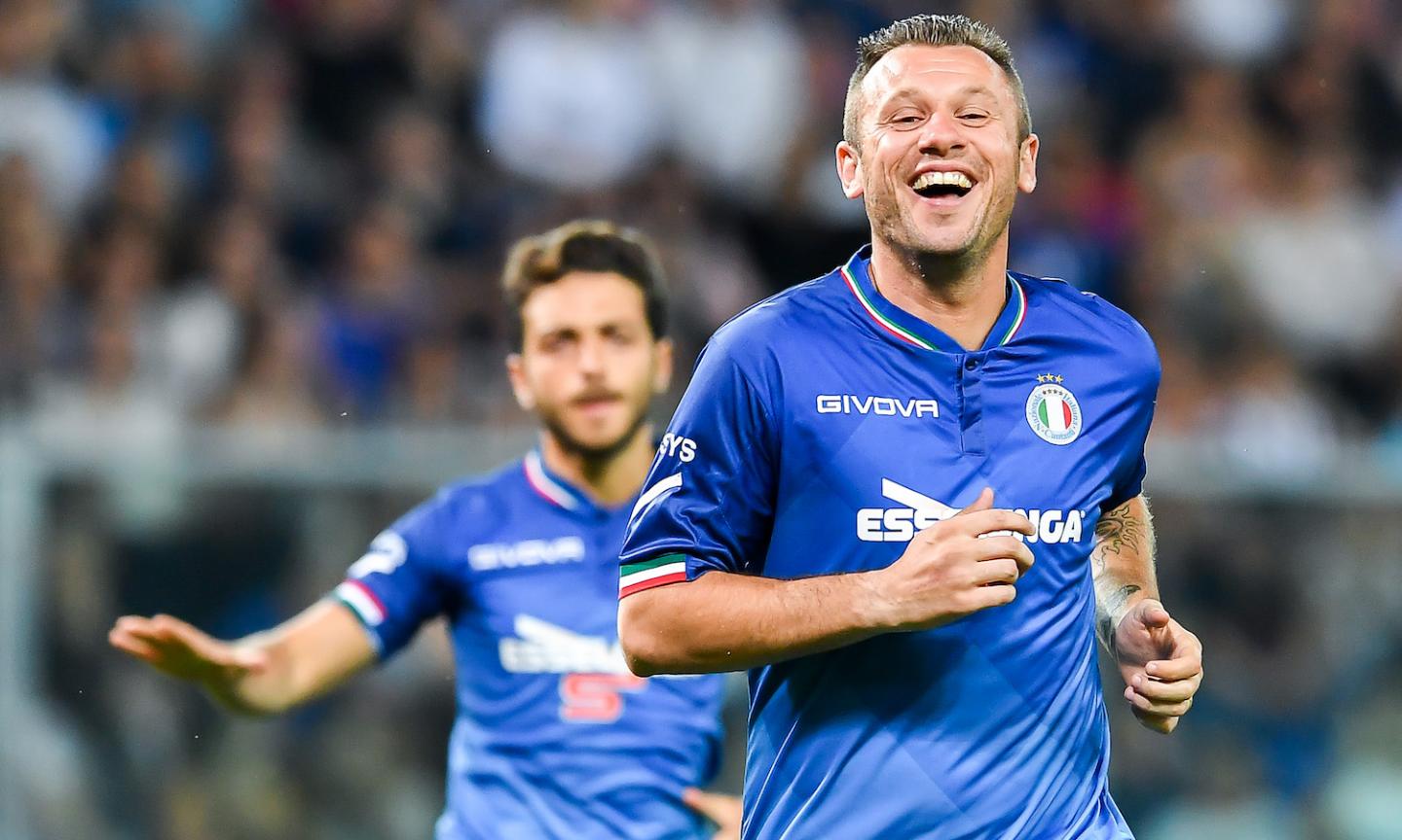 Cassano: 'Ihattaren come me, è un grande. Volevani farlo correre, è scappato!'