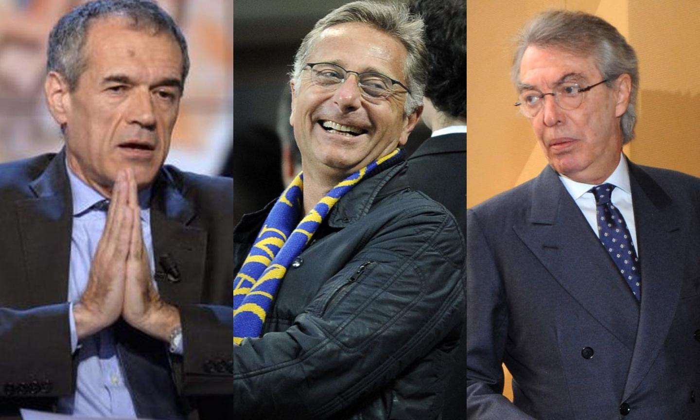 Da Cottarelli a Bonolis, riecco la cordata di vip per l'Inter: 'Apriremo una sottoscrizione tra tifosi'. E Moratti...