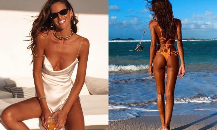 Izabel Goulart sogna sempre l'estate: lo scatto di lady Trapp al mare è bollente! FOTO