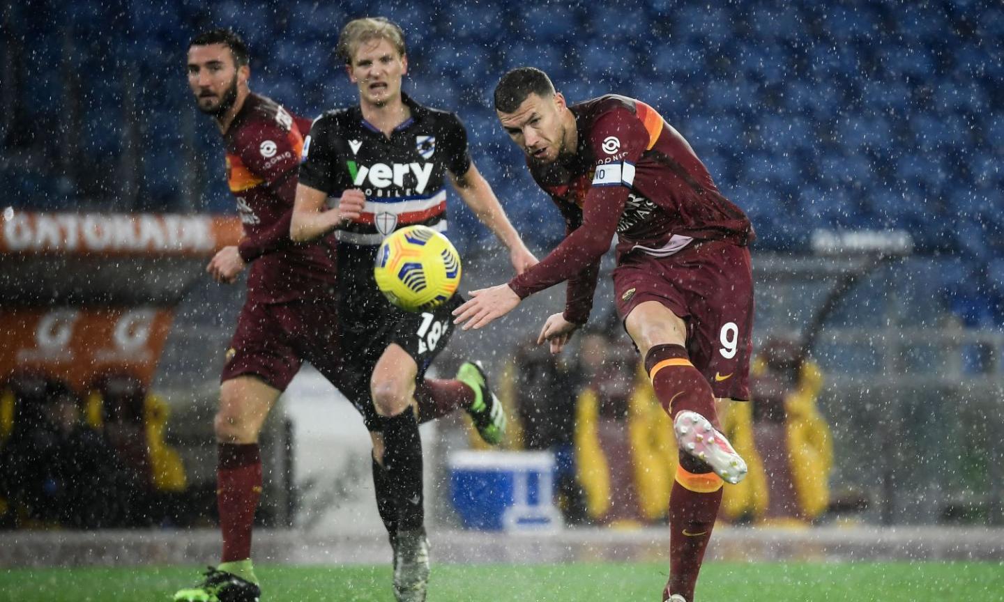 Dzeko risolve 'la sindrome del capitone' e vola a -1 dal simbolo Amadei. Pensare che la Roma voleva venderlo...