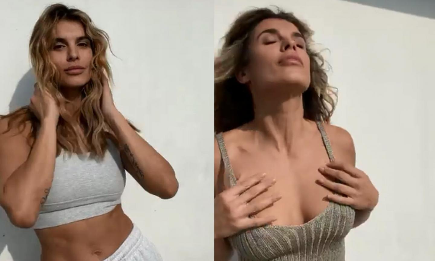 Elisabetta Canalis, cambio d'abito hot su Instagram con sorpresa sexy finale FOTO e VIDEO