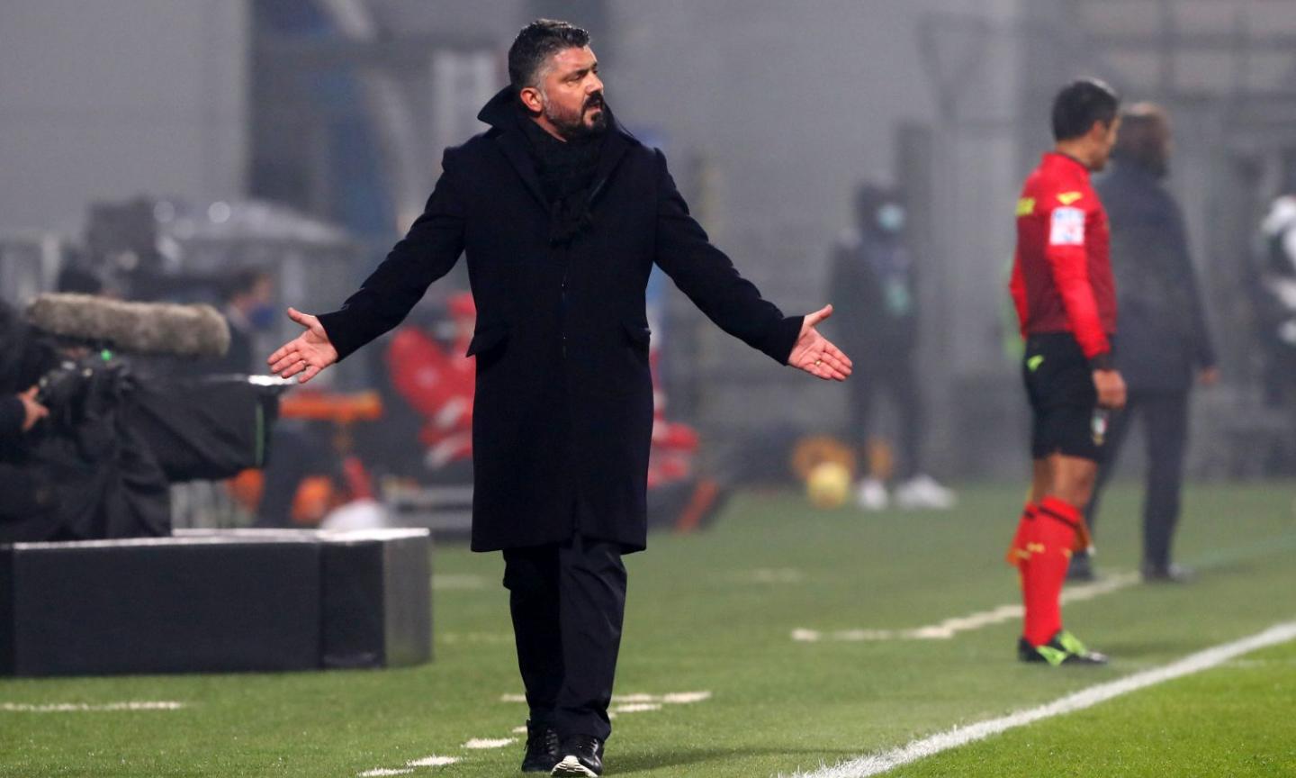 Napoli: Gattuso a rischio esonero?