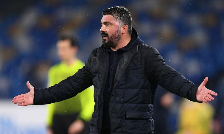 Napoli, Gattuso: 'Concediamo troppo agli avversari, ma oggi era normale soffrire. Osimhen sta meglio' VIDEO