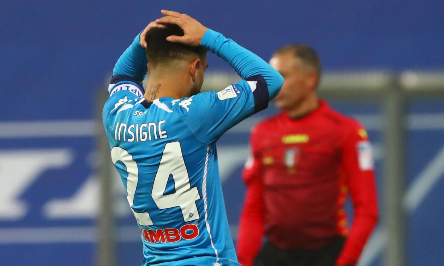 Napoli, ag. Insigne: 'Scritte ca**ate su Lorenzo, abbiate rispetto per l'uomo!'