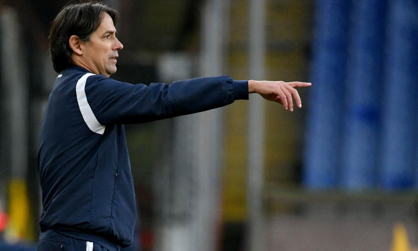 Lazio, Inzaghi: 'Via da Marassi con tanta delusione'