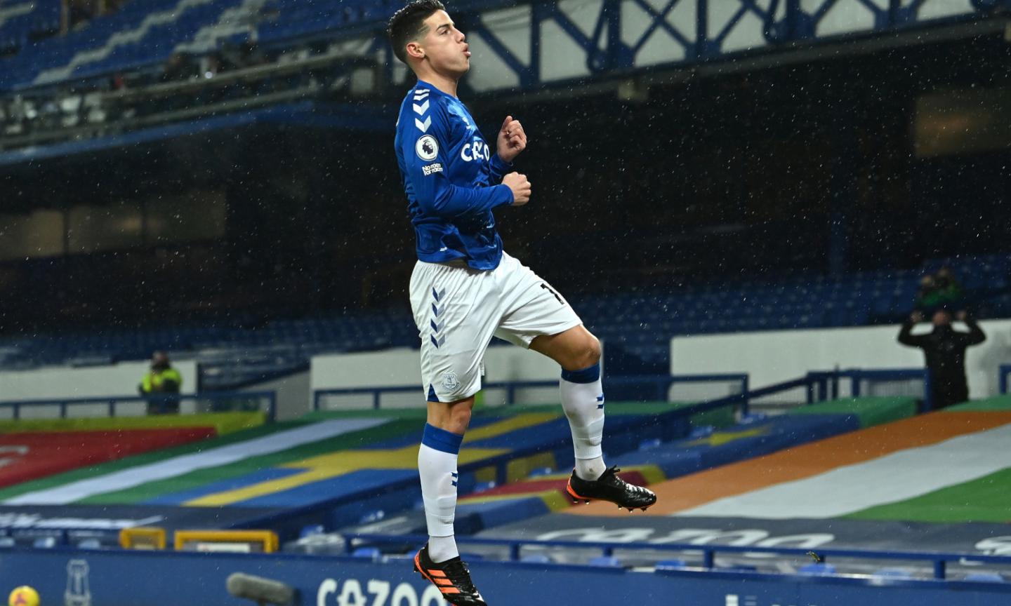 Everton, James allontana il Real Madrid