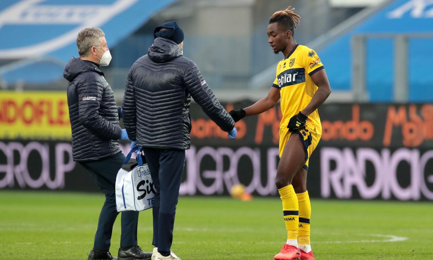 Parma, infortunio per Karamoh