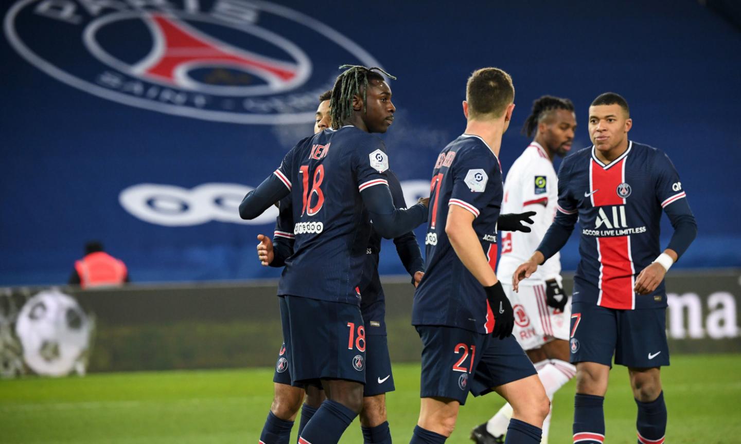 Ligue 1: PSG ok con Kean e Icardi VIDEO, il Lione si salva a Rennes ed è campione d'inverno