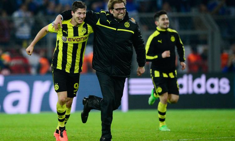 Klopp manda un messaggio a Lewandowski VIDEO