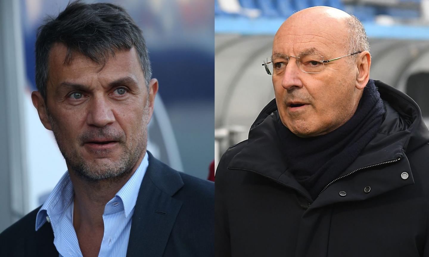 Maldini e Marotta scaldano il derby: che botta e risposta sullo scontro Ibra-Lukaku