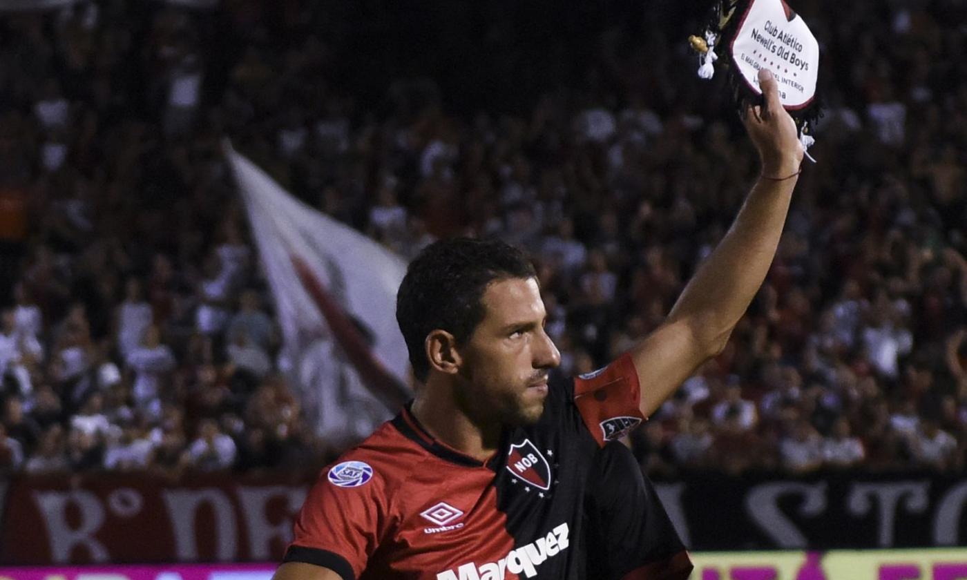 Il Newell's Old Boys intitola una tribuna del 'Marcelo Bielsa' a Maxi Rodriguez FOTO