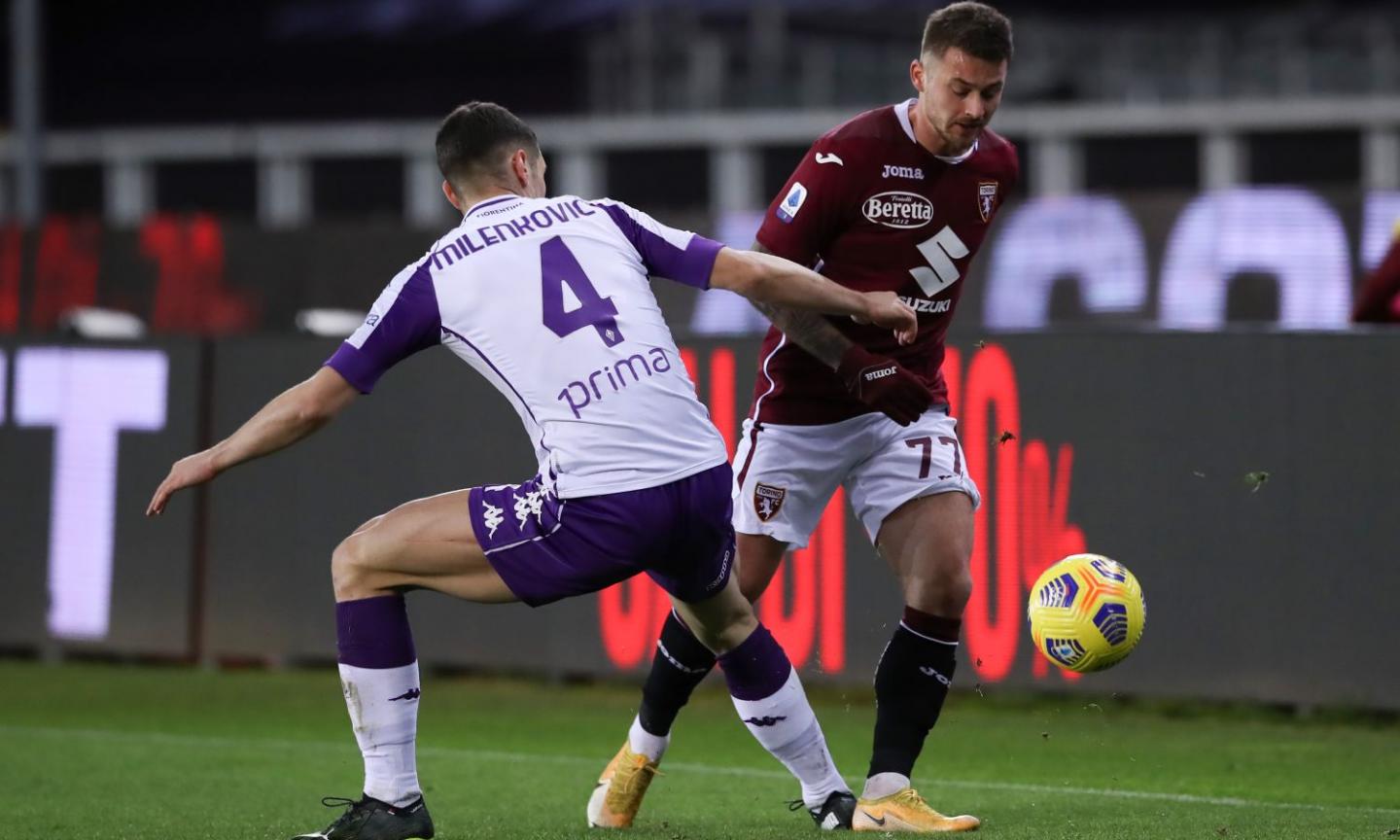 Torino-Fiorentina 1-1: il tabellino