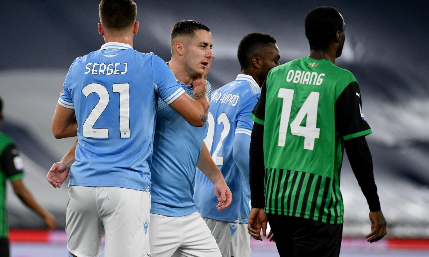 Lazio-Sassuolo 2-1: il tabellino 