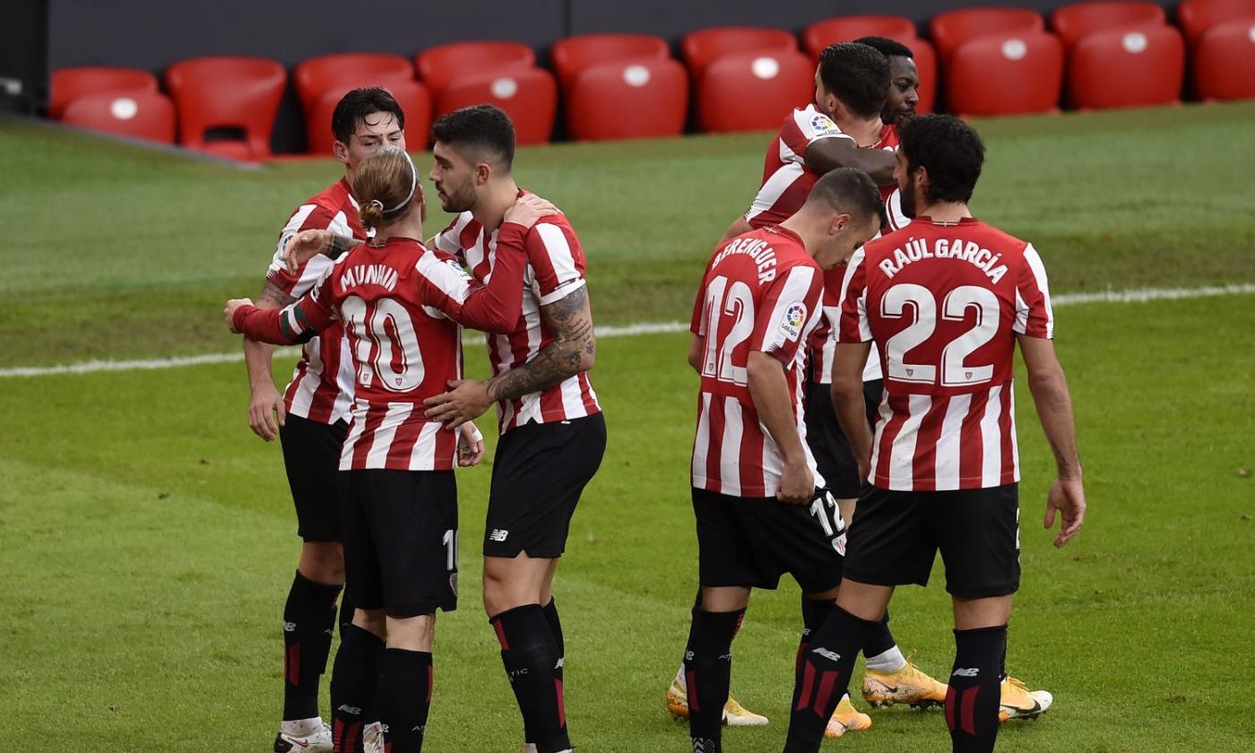 Liga: il Valladolid riprende 2-2 l'Athletic e sale al quartultimo posto