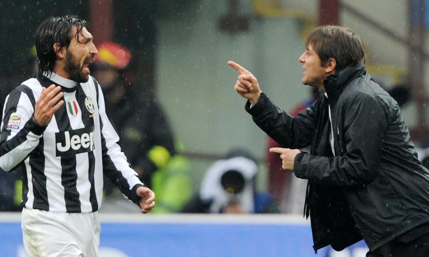 Inter-Juve, Conte contro il 'pensionato' Pirlo: non lo voleva, lo ha fatto vincere