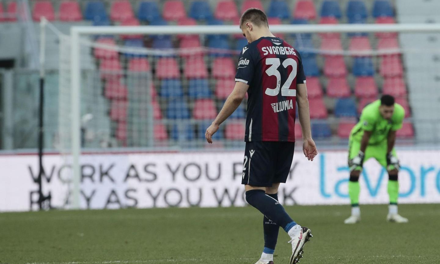 Bologna, Svanberg glissa: 'Non penso al mercato, voglio far bene qui'