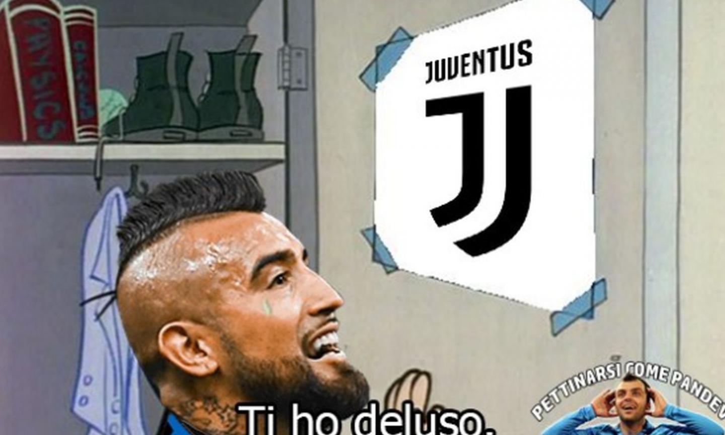 L'Inter vola, ma i tifosi sui social condannano Vidal: 'E' un disastro, l'ha mandato la Juve'