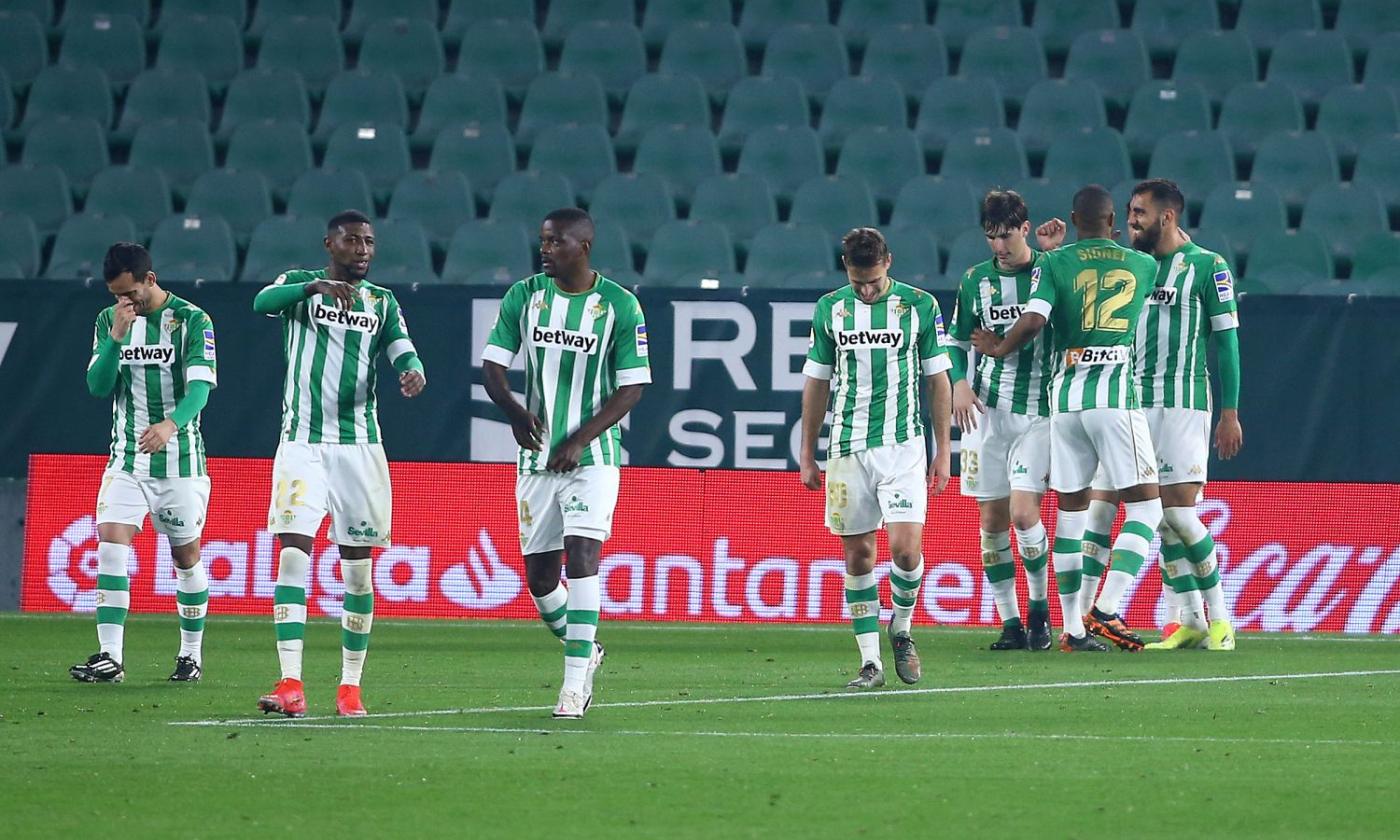 Liga, al Betis basta Iglesias: 1-0 al Getafe, verdiblancos al sesto posto