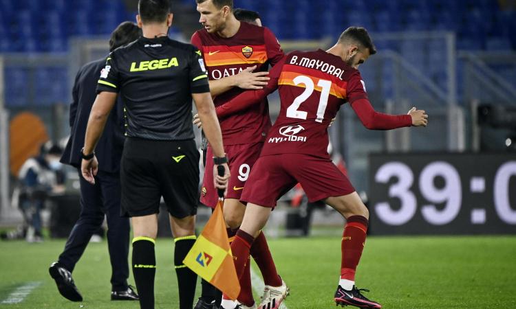 Roma, crisi doppia Dzeko-Mayoral: da Vlahovic ad Edouard ecco i nomi per il futuro
