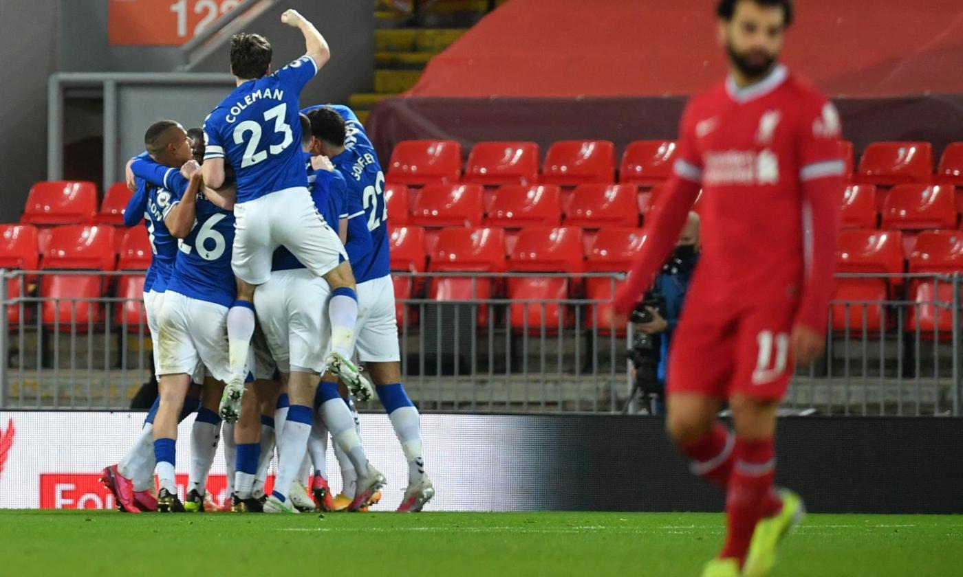 Premier, pari Chelsea. L'Everton vince il derby e aggancia il Liverpool: Reds al quarto ko di fila