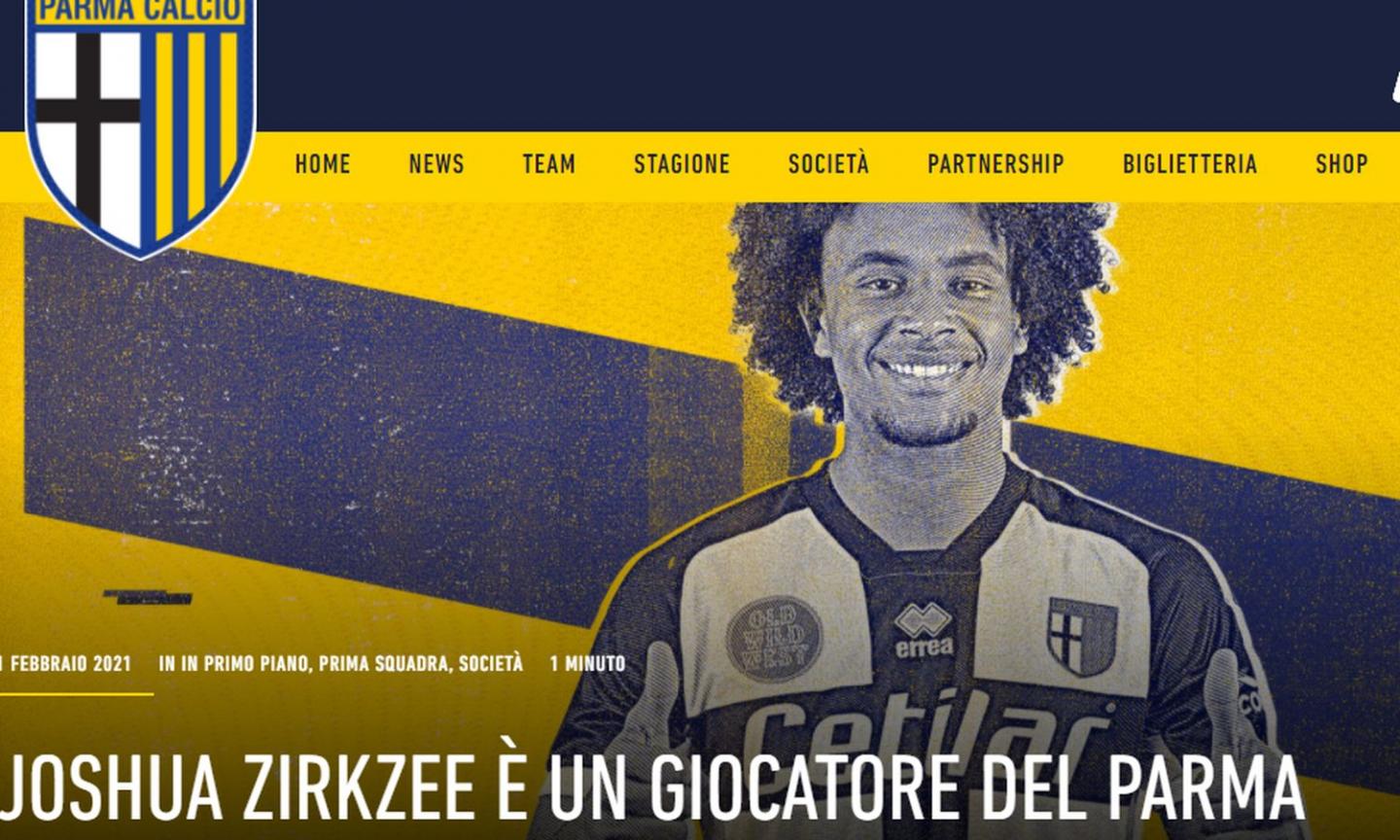 Parma, Zirkzee: 'Il mio modello è Lewandowski, tra gli italiani Pellé'