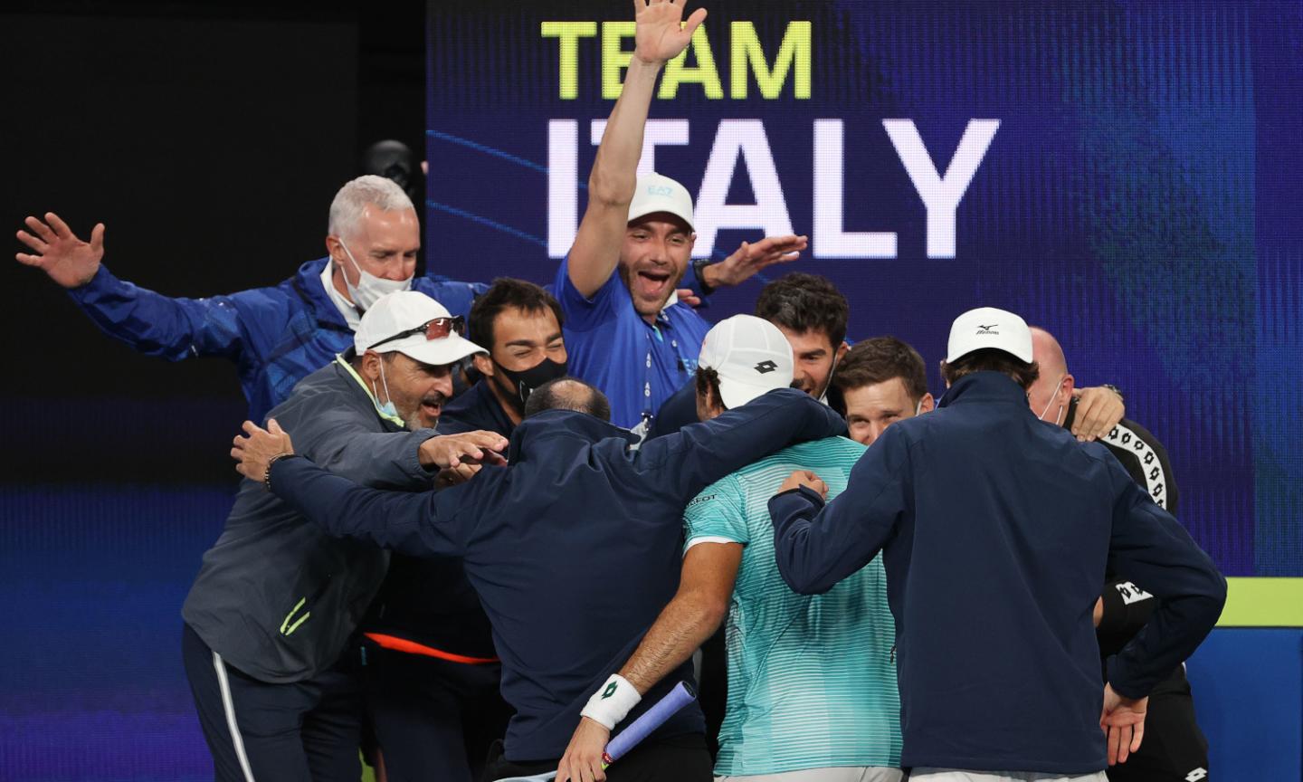 Fognini e Berrettini battono gli spagnoli: Italia in finale di Atp Cup VIDEO