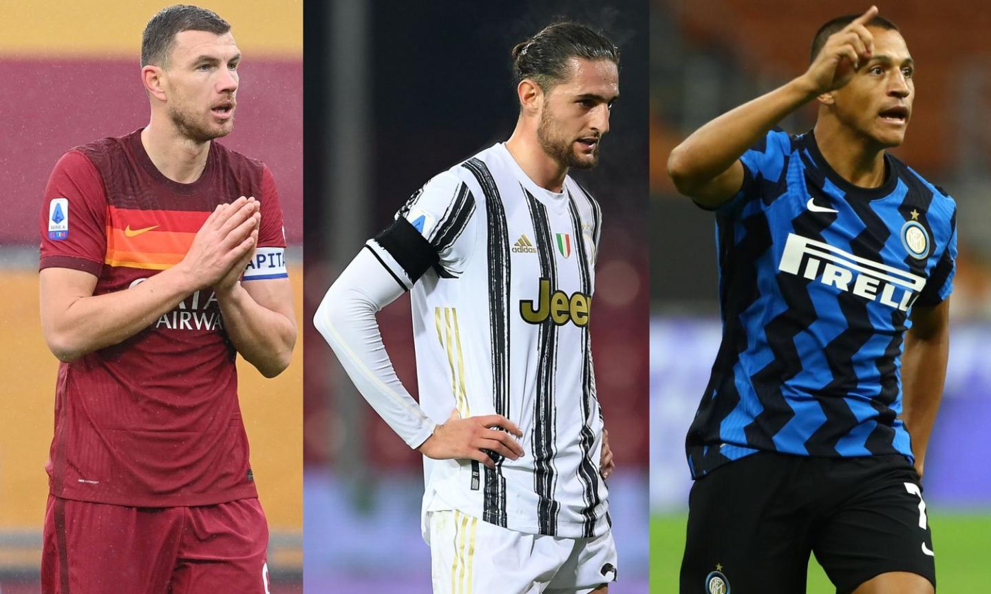 Serie A, probabili formazioni: dentro Sanchez e Calhanoglu, chance Rabiot, dubbi Insigne e Dzeko