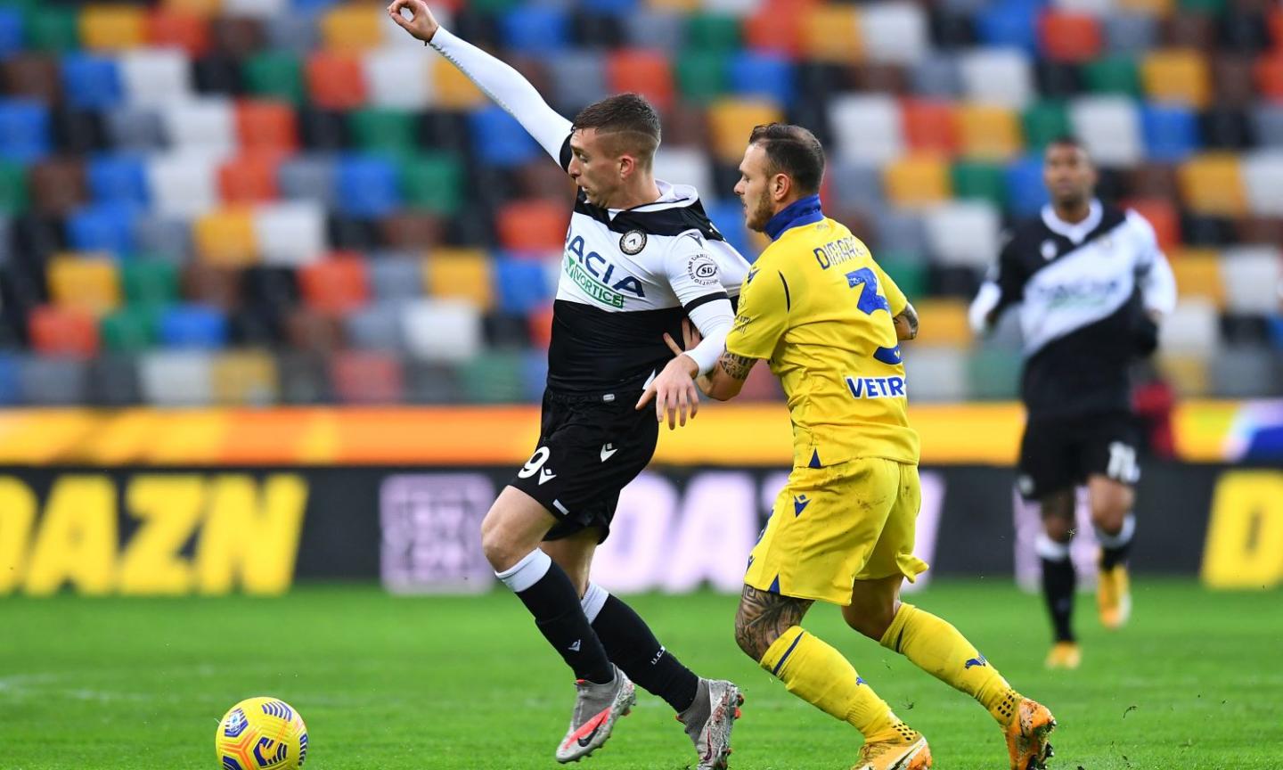 Udinesemania: terza gara consecutiva senza subire reti, i friulani si aggiudicano il derby