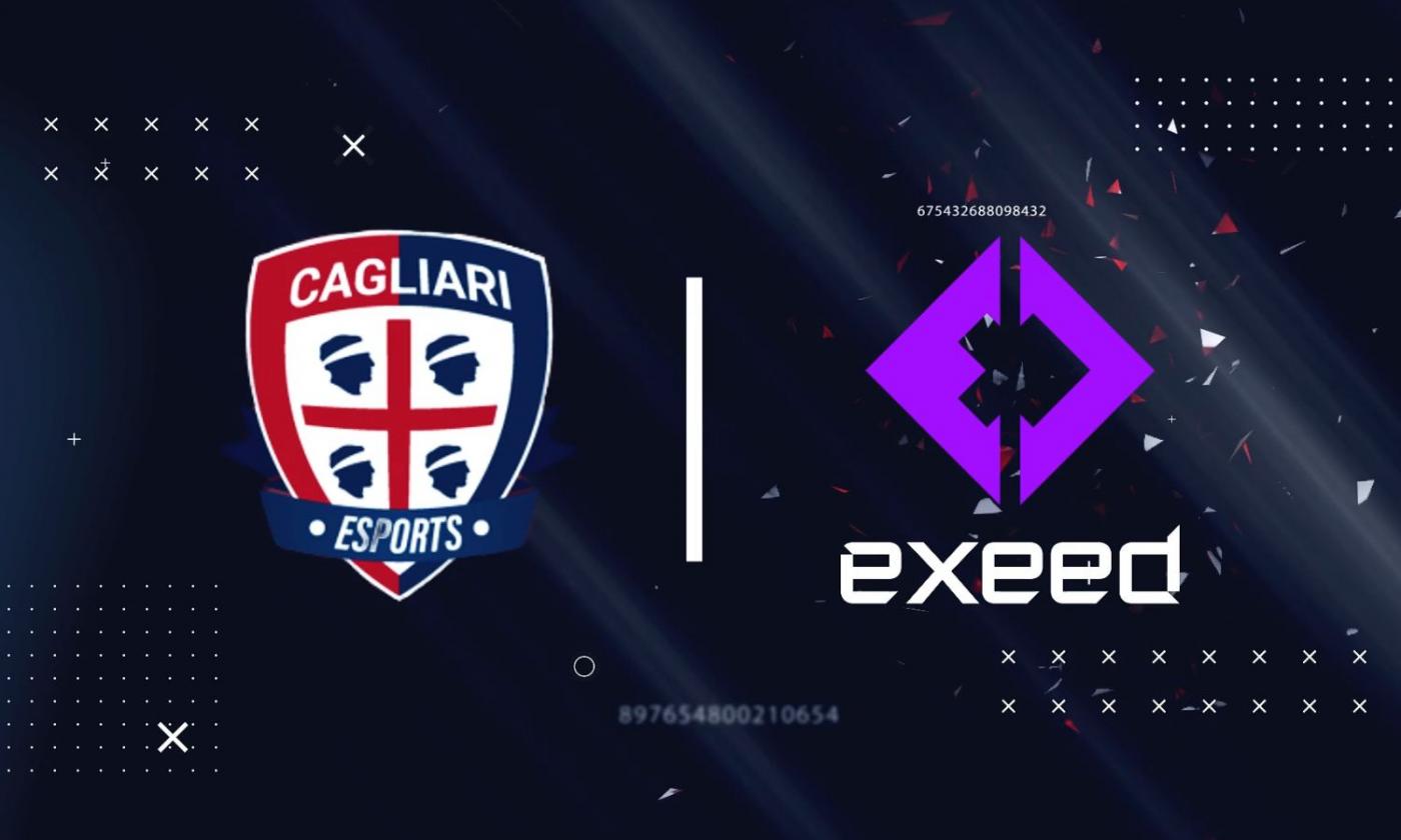 Esports, accordo Cagliari-Exeed: il roster per eSerie A e competizioni Fifa e Pes