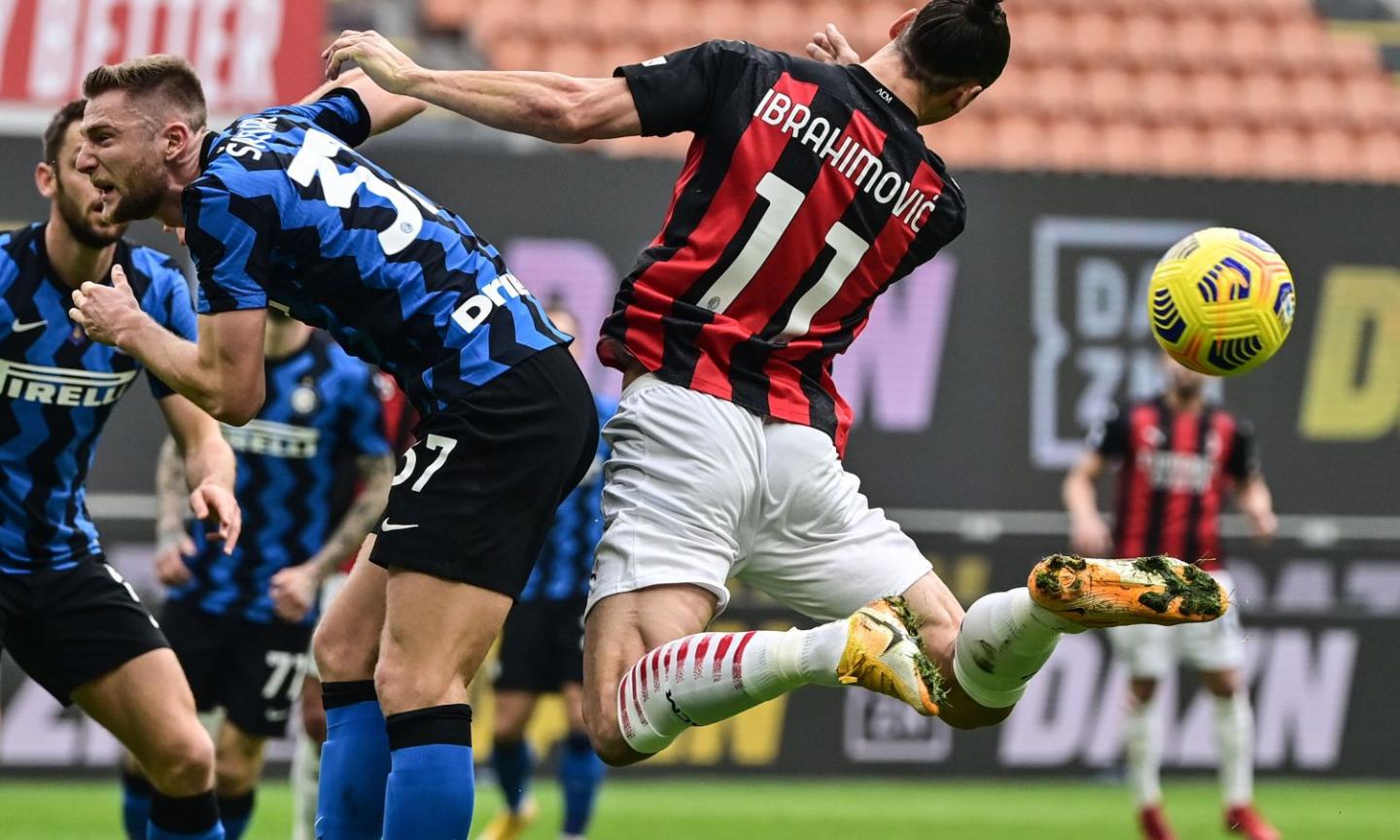 Milan-Inter, rivivi la MOVIOLA: giallo Hakimi, era diffidato. Ibra chiede un rigore