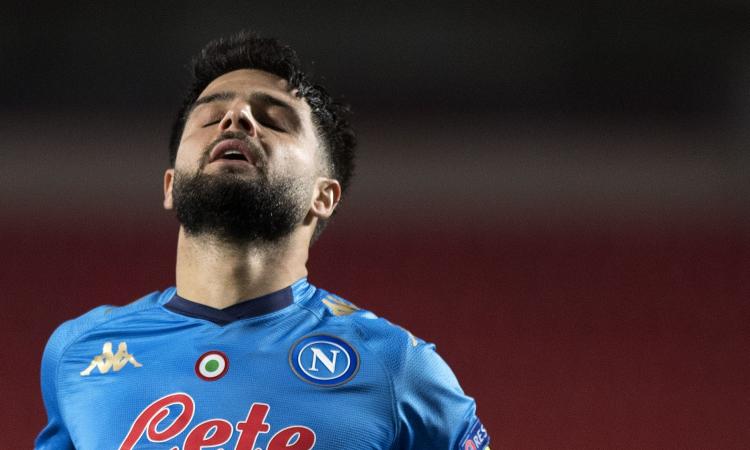 Ag. Insigne: 'Gesto di stizza? Non ha litigato con nessuno, né detto 'squadra di m...'. Imprecava per la gara buttata'