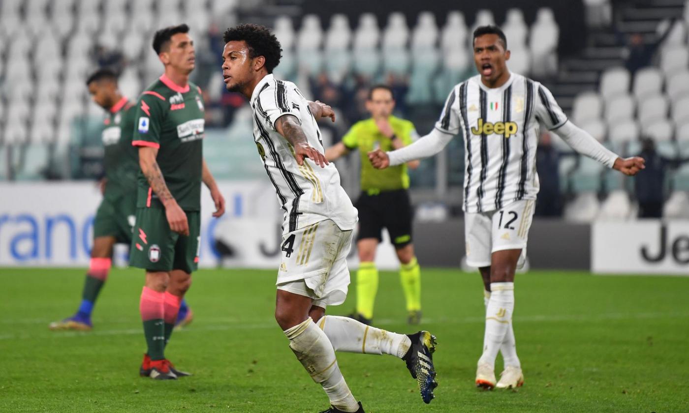 Juve, McKennie gol da record: è il miglior marcatore americano nella storia della Serie A