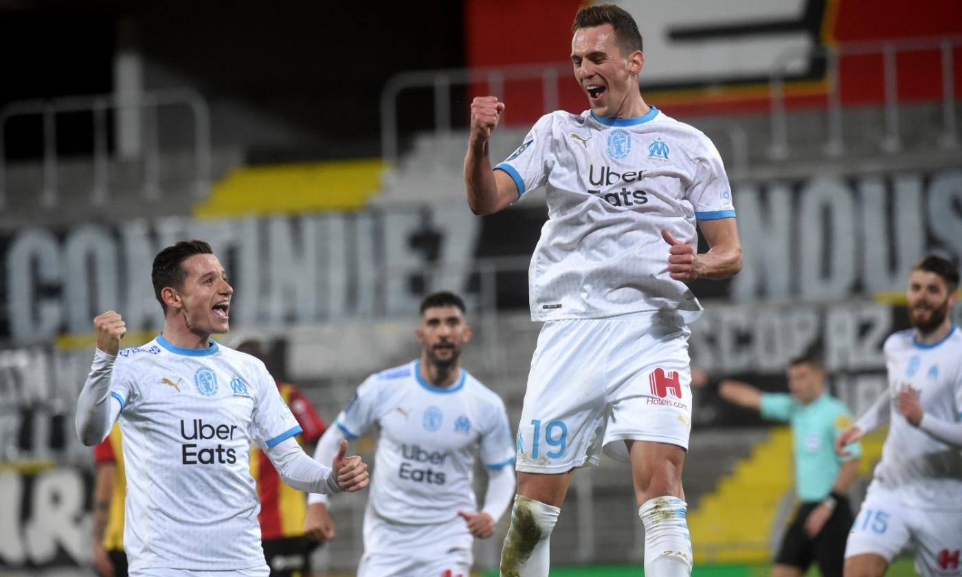 Ligue 1: colpo del Saint-Etienne, Milik e Thauvin rialzano il Marsiglia