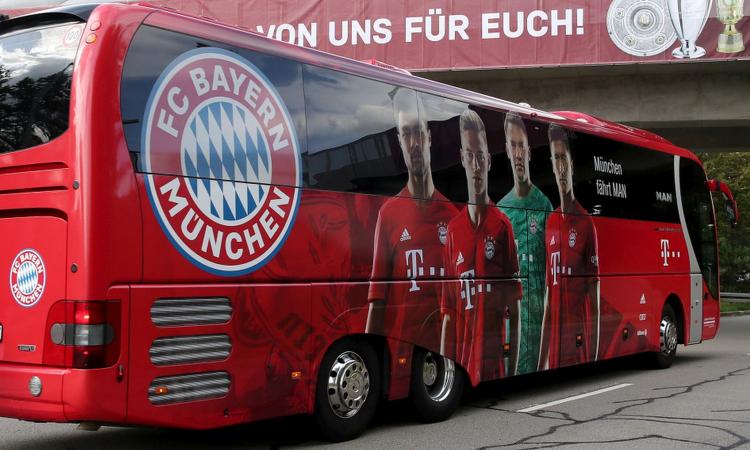 Champions, il Bayern Monaco è arrivato a Roma VIDEO