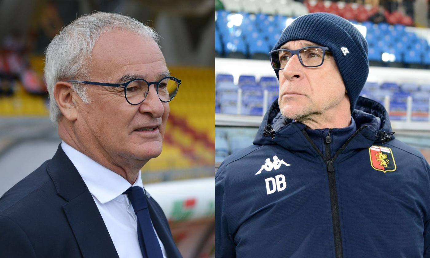 Ranieri mago dei cambi, Ballardini come Pirlo: Genoa e Samp, sarà un derby spettacolare