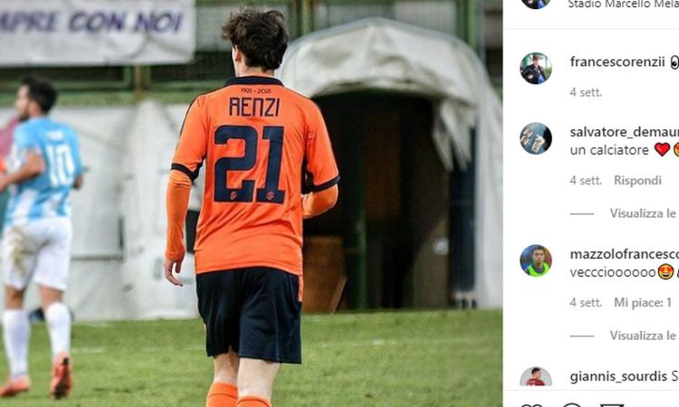La Serie C dei figli d'arte: Maldini jr marca Francesco Renzi in Pro Sesto-Pistoiese