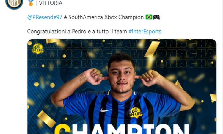 Fifa 21: l’Inter trionfa nel Sud America, primo trofeo negli eSports. Aspettando eSerie A e Mondiale per Club