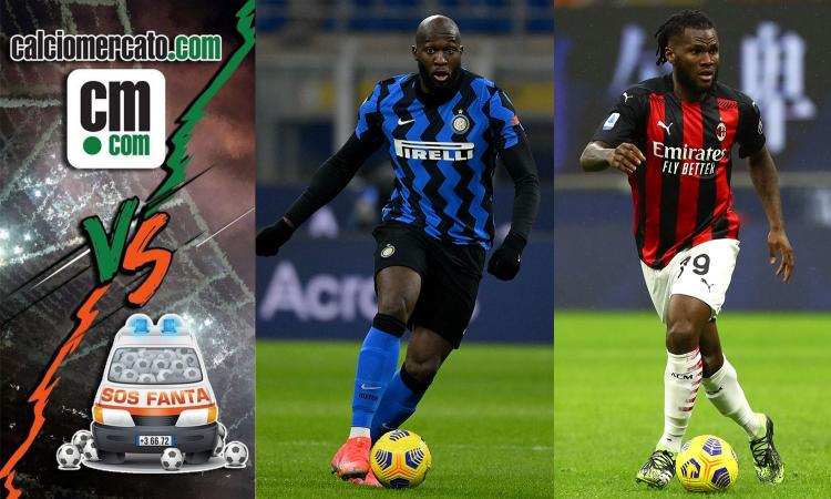CM.com vs Sos Fanta: Lukaku e Kessie, caccia a un +3 su rigore nel derby. Certezze Juve e Roma, Ilicic e Belotti...