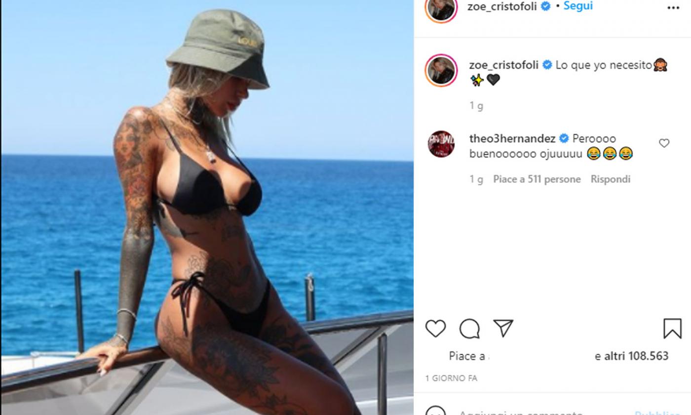 Zoe Cristofoli, nuova FOTO in bikini in barca. Il commento di Theo e la  provocazione...|Primapagina | Calciomercato.com