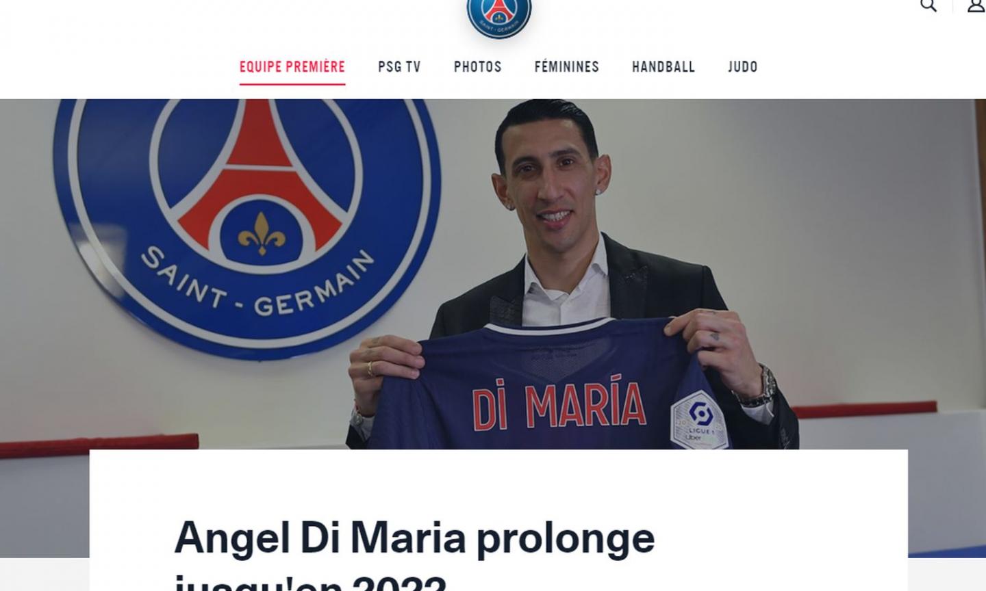 Psg, UFFICIALE: rinnova Di Maria, i dettagli