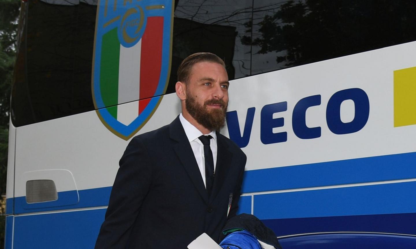 De Rossi ricoverato per Covid allo Spallanzani