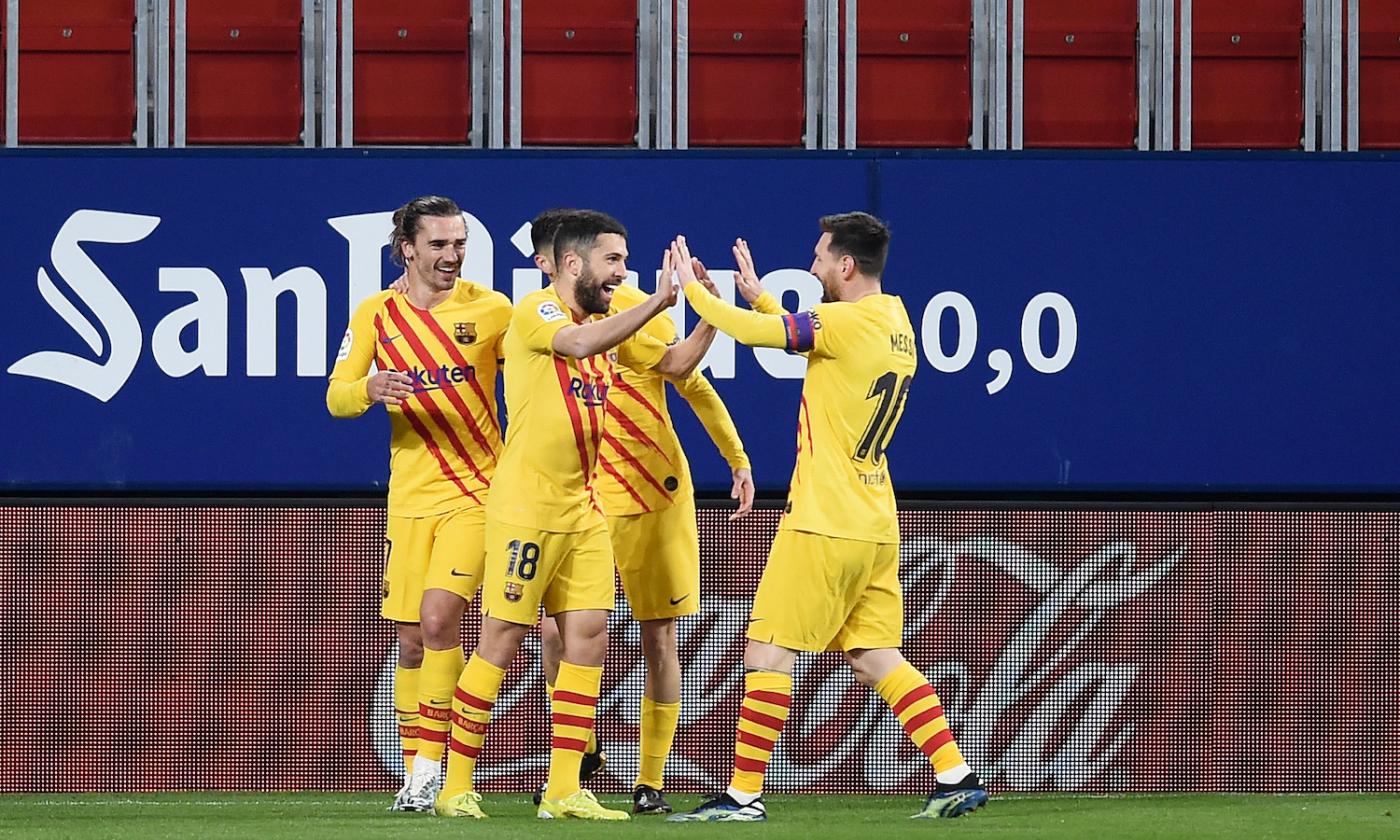 Liga: si risolleva il Valladolid, tonfo Siviglia contro l'Elche. Il Barcellona vince 2-0 e mette pressione all'Atletico