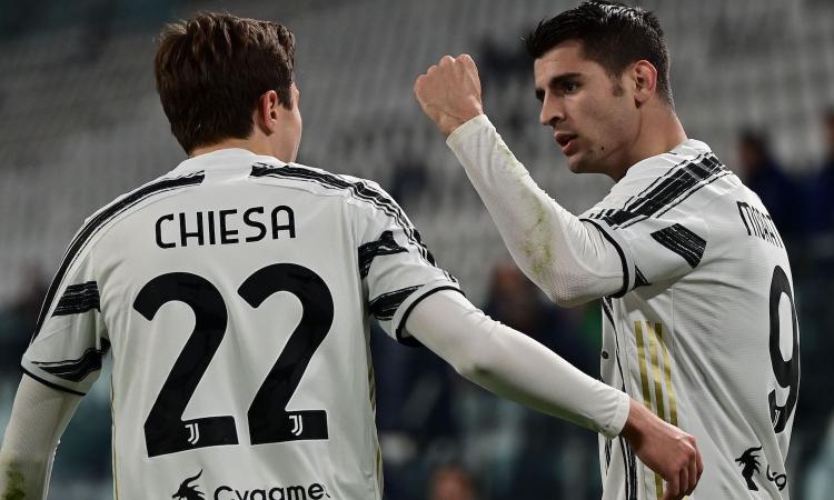 Juve-Lazio, le pagelle di CM: Morata fa il Ronaldo, Chiesa è la solita furia, Immobile lascia solo Correa