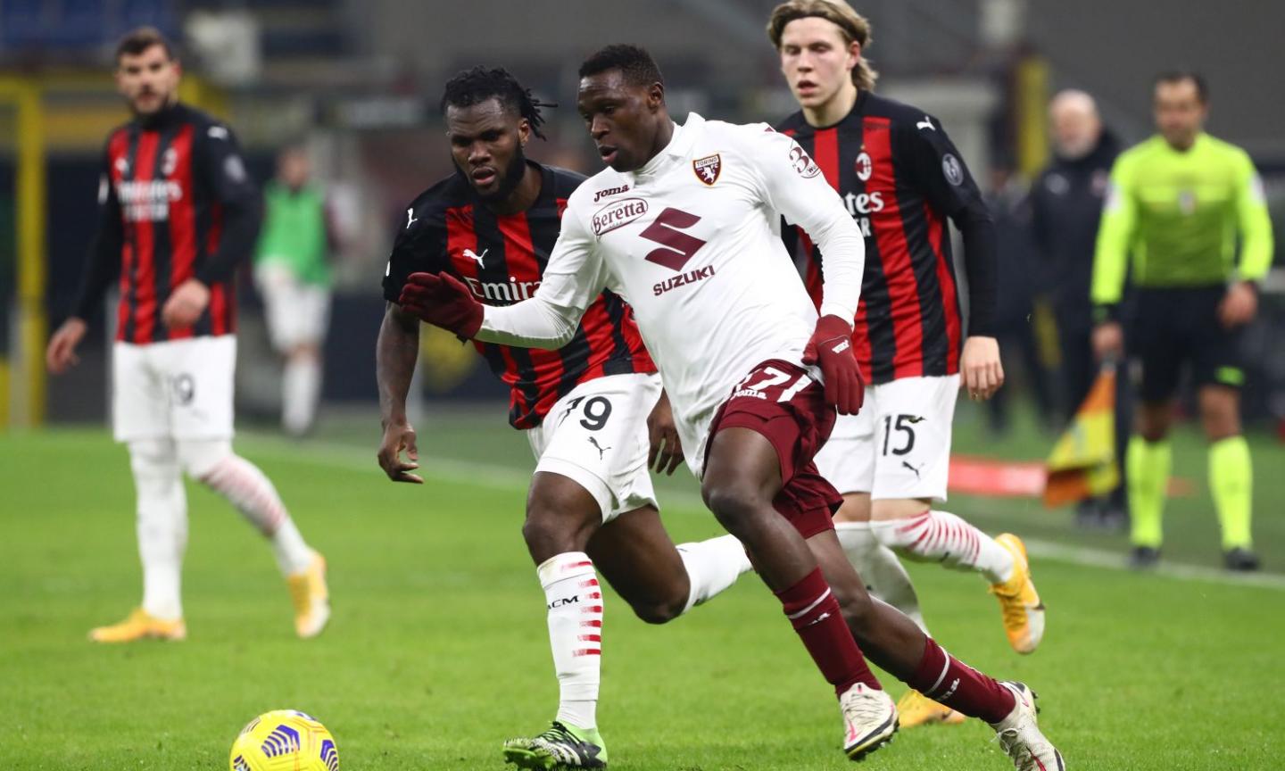 Torino, UFFICIALE: stop per Singo, derby a rischio